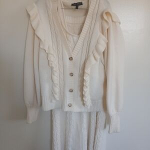 Eloquii Cream Knitwear